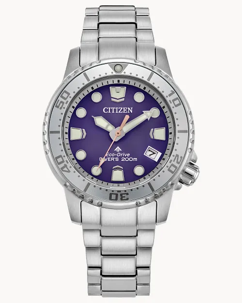 Promaster Dive Purple Dial Stainless Steel Bracelet EO2027-50X Promaster Dive Purple Dial Stainless Steel Bracelet EO2027-50X
